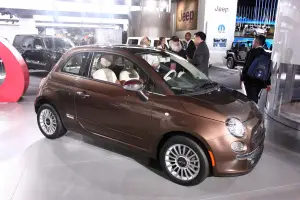 FIAT 500 al Salone di Detroit 2011