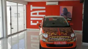 Fiat 500 alla concessionaria di Maputo, Mozambico