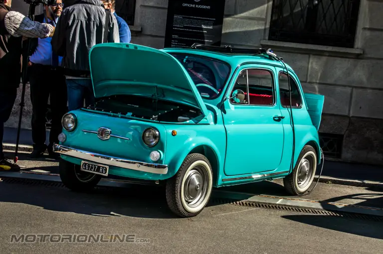 Fiat 500 Classica Elettrica by Officine Ruggenti - Fuorisalone 2017 - 1