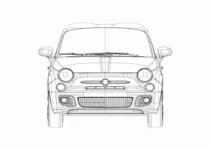 Fiat 500 Coupé Zagato bozzetti