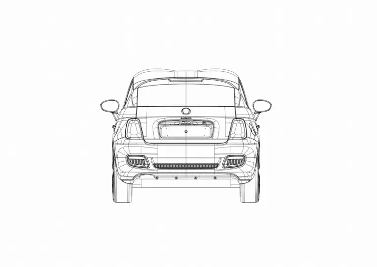 Fiat 500 Coupé Zagato bozzetti - 5
