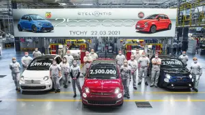 Fiat 500 - Due milioni e mezzo di unità prodotte