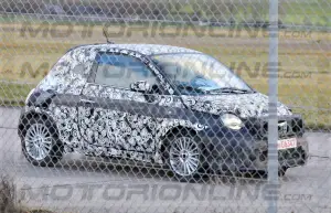 Fiat 500 elettrica - le foto spia ufficiali