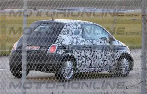 Fiat 500 elettrica - le foto spia ufficiali