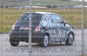 Fiat 500 elettrica - le foto spia ufficiali