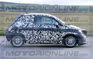 Fiat 500 elettrica - le foto spia ufficiali