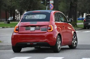 Fiat 500 Elettrica rossa