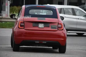 Fiat 500 Elettrica rossa