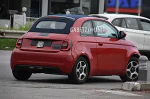 Fiat 500 Elettrica rossa