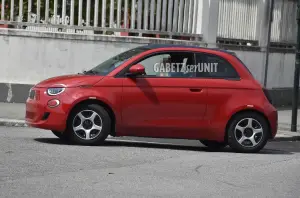 Fiat 500 Elettrica rossa