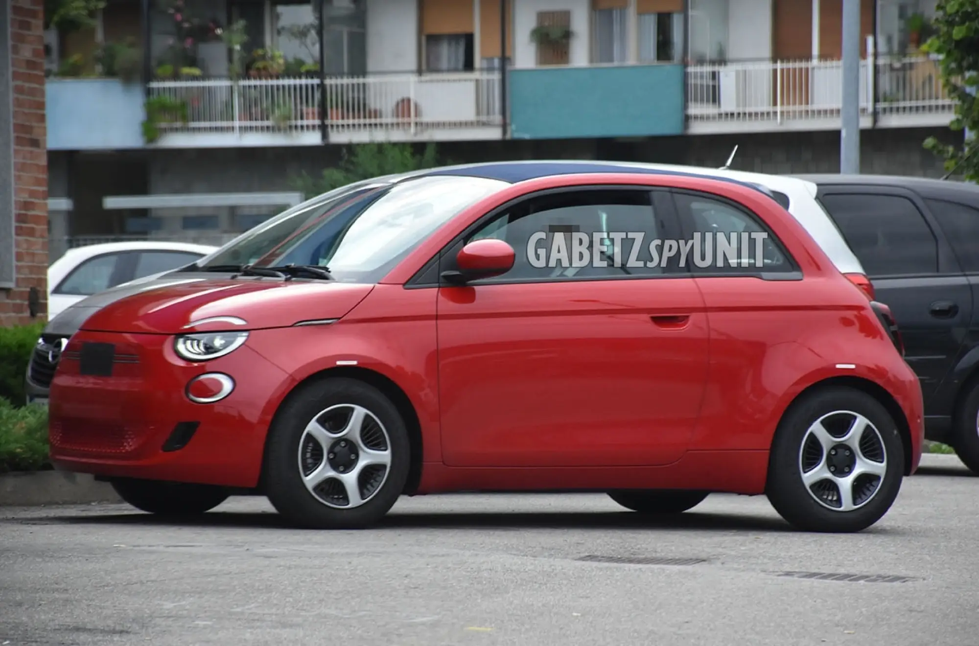 Fiat 500 Elettrica rossa - 4