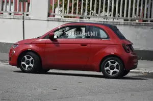 Fiat 500 Elettrica rossa