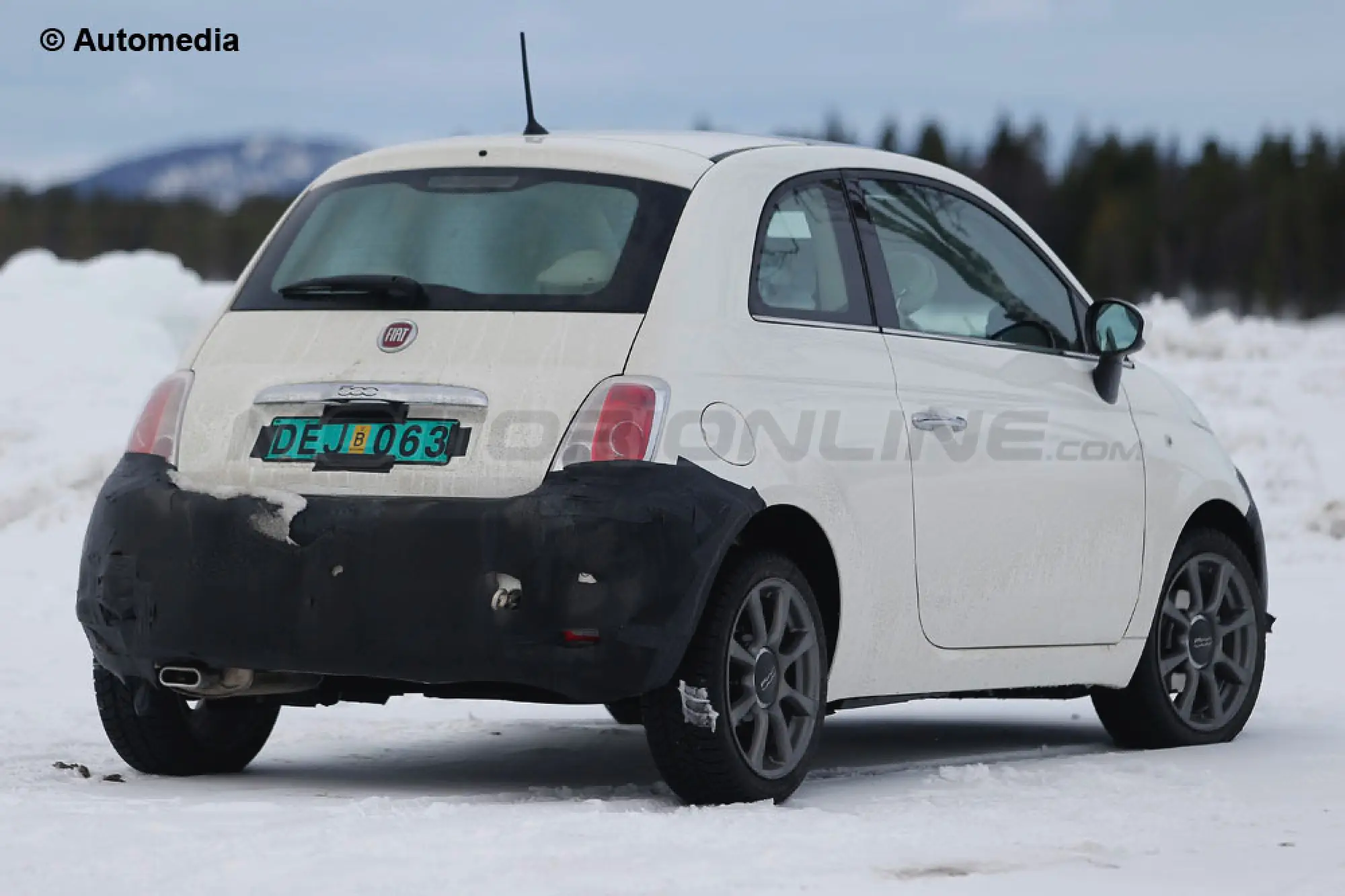 Fiat 500 - Foto spia 19-02-2015 - 5