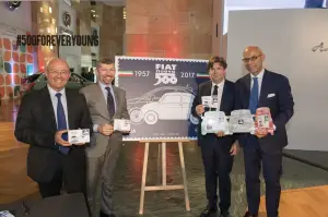 Fiat 500 francobollo celebrativo 60 anni - 4