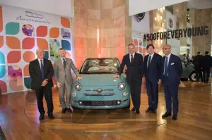 Fiat 500 francobollo celebrativo 60 anni