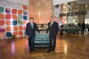 Fiat 500 francobollo celebrativo 60 anni