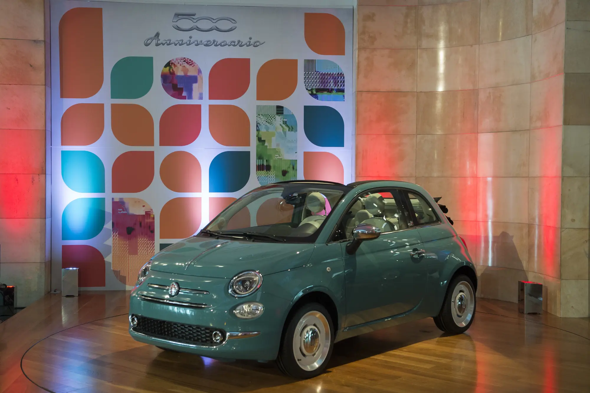 Fiat 500 francobollo celebrativo 60 anni - 14