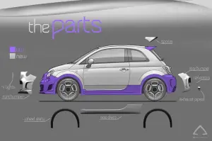 Fiat 500 Marcia Corta by Camal - 6