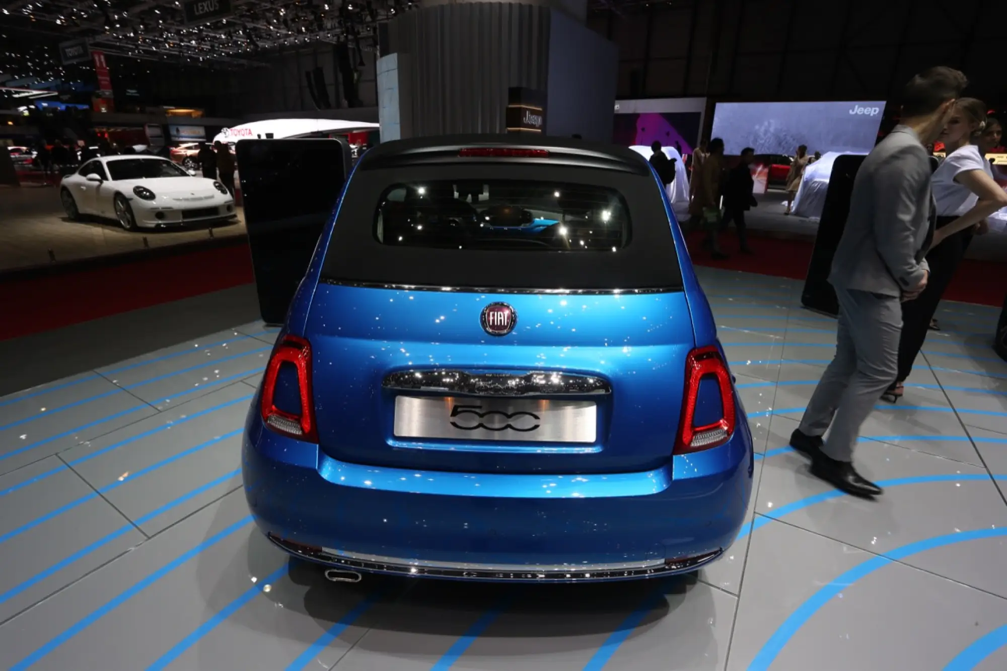 Fiat 500 Mirror (foto live) - Salone di Ginevra 2018 - 5