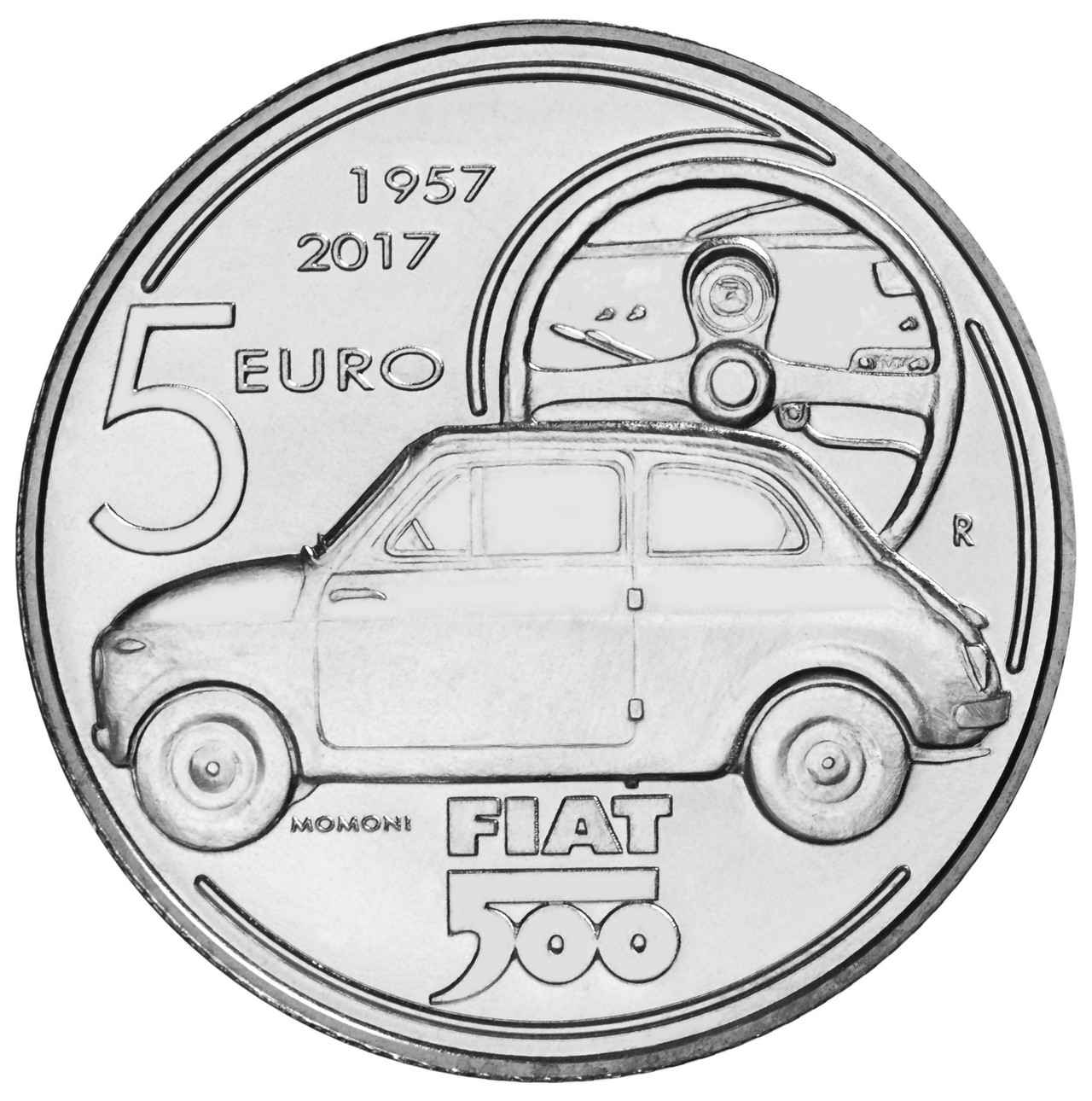 Fiat 500 moneta celebrativa