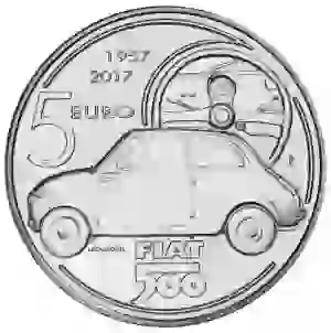 Fiat 500 moneta celebrativa - 1