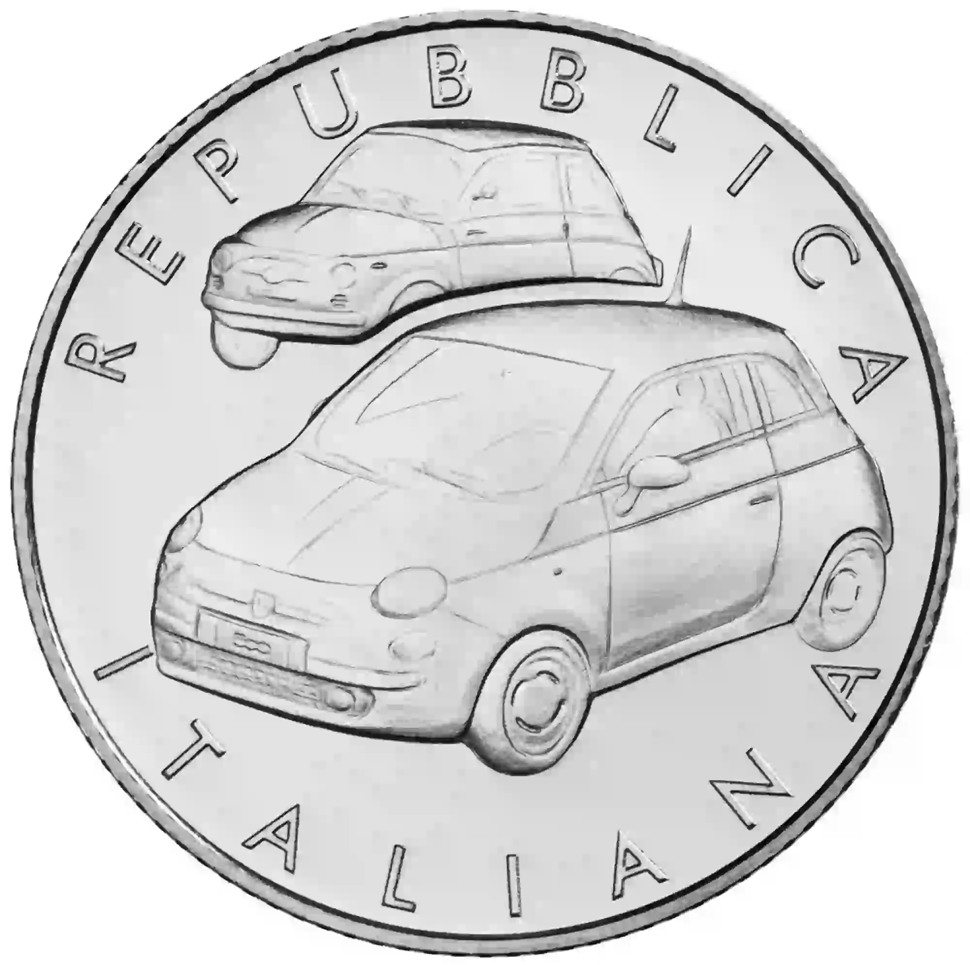 Fiat 500 moneta celebrativa - 2