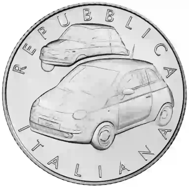 Fiat 500 moneta celebrativa - 2