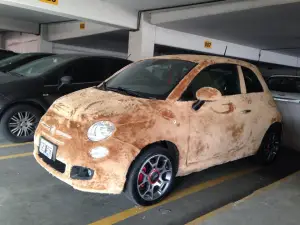 Fiat 500 peluche 