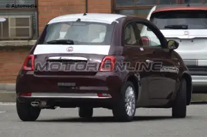 Fiat 500 restyling 2015 - Foto spia 24-06-2015