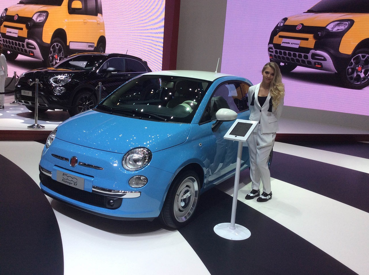 Fiat 500 Vintage 57 - Salone di Ginevra 2015 