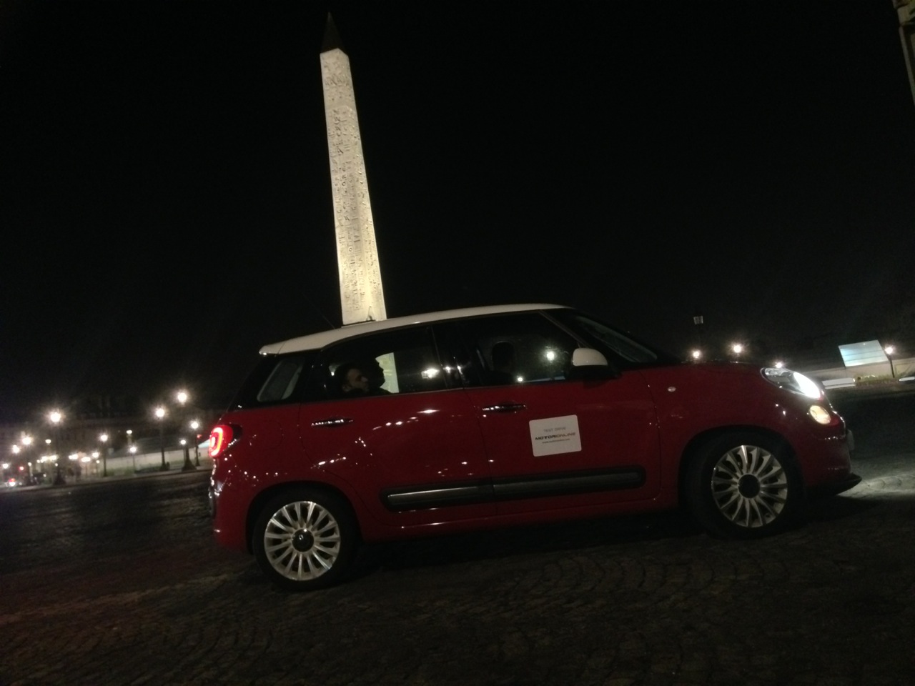 Fiat 500L - Diario di Viaggio verso Parigi 2014