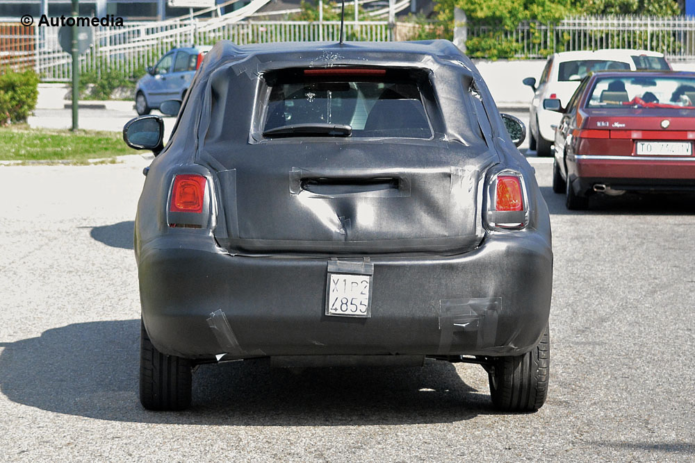 Fiat 500X 2015 - Foto spia 09-05-2014