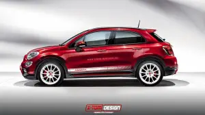 Fiat 500X Abarth - Rendering