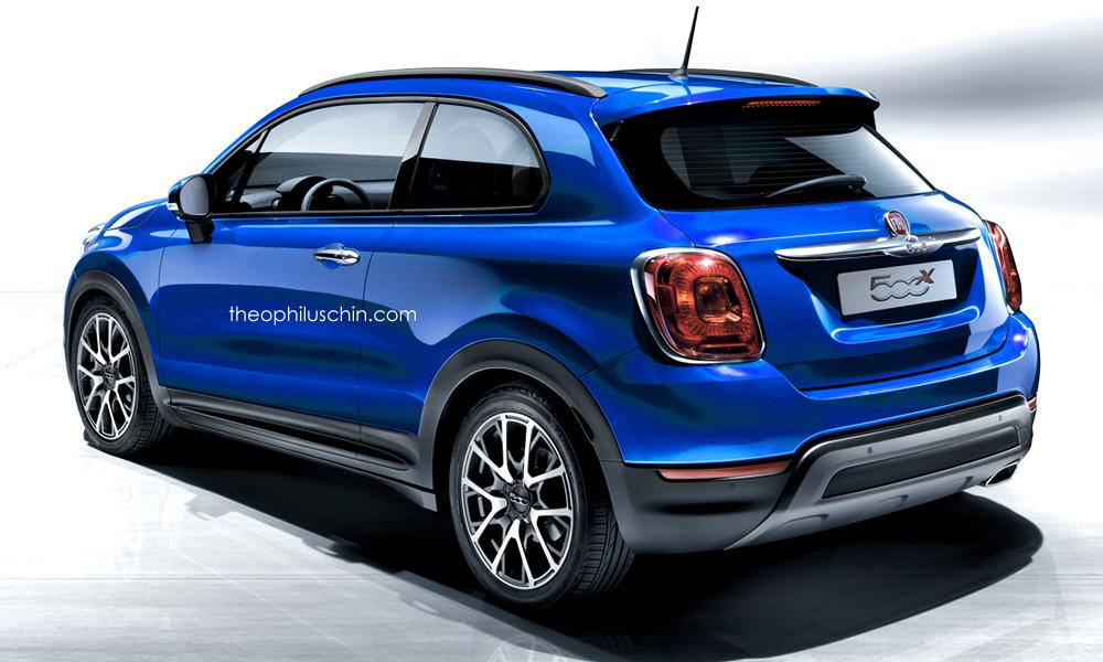 FIAT 500X Coupè - Rendering