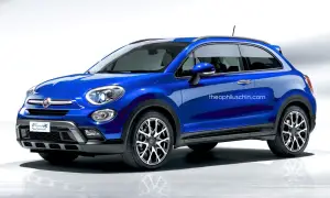 FIAT 500X Coupè - Rendering