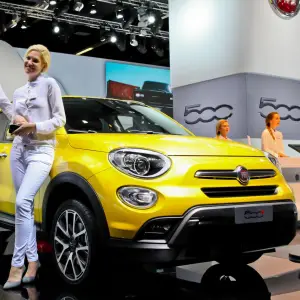 Fiat 500X Cross Plus - Salone di Francoforte 2015