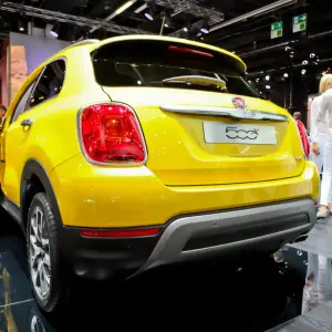 Fiat 500X Cross Plus - Salone di Francoforte 2015