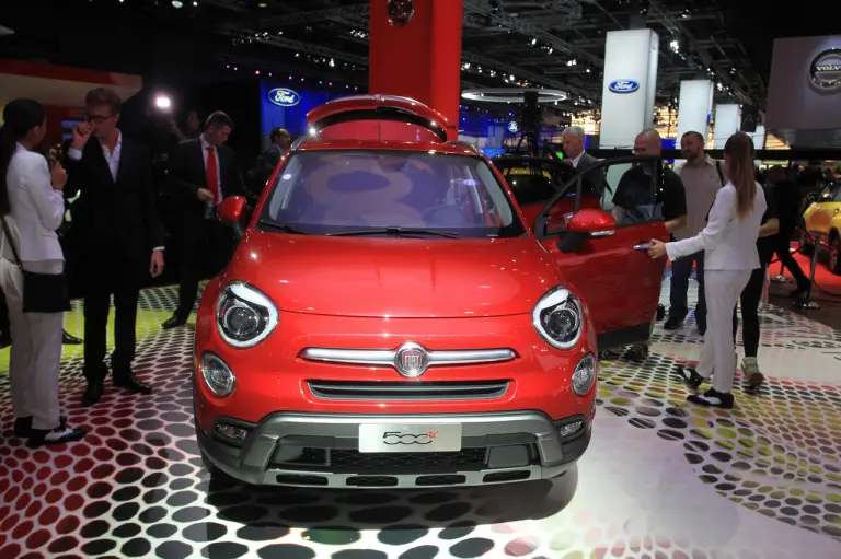 Fiat 500x Foto Live - Salone di Parigi 2014 - 21