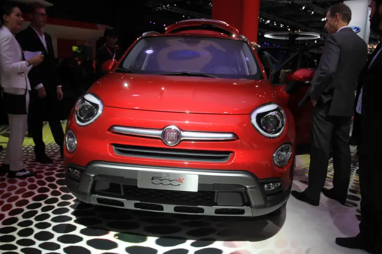 Fiat 500x Foto Live - Salone di Parigi 2014 - 25