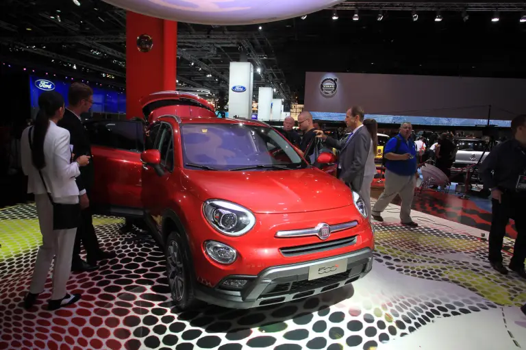 Fiat 500x Foto Live - Salone di Parigi 2014 - 26