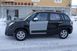 Fiat 500X - Foto spia 17-01-2014