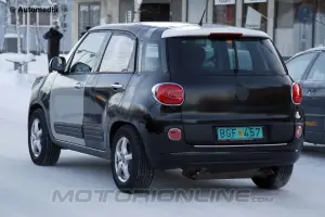 Fiat 500X - Foto spia 17-01-2014