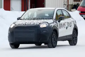 Fiat 500X foto spia 19 febbraio 2018 - 2