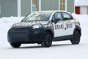 Fiat 500X foto spia 19 febbraio 2018 - 3