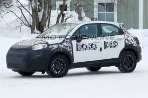 Fiat 500X foto spia 19 febbraio 2018 - 4