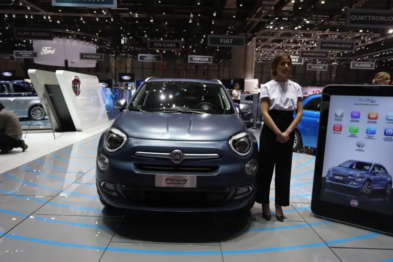 Fiat 500X Mirror (foto live) - Salone di Ginevra 2018 - 4