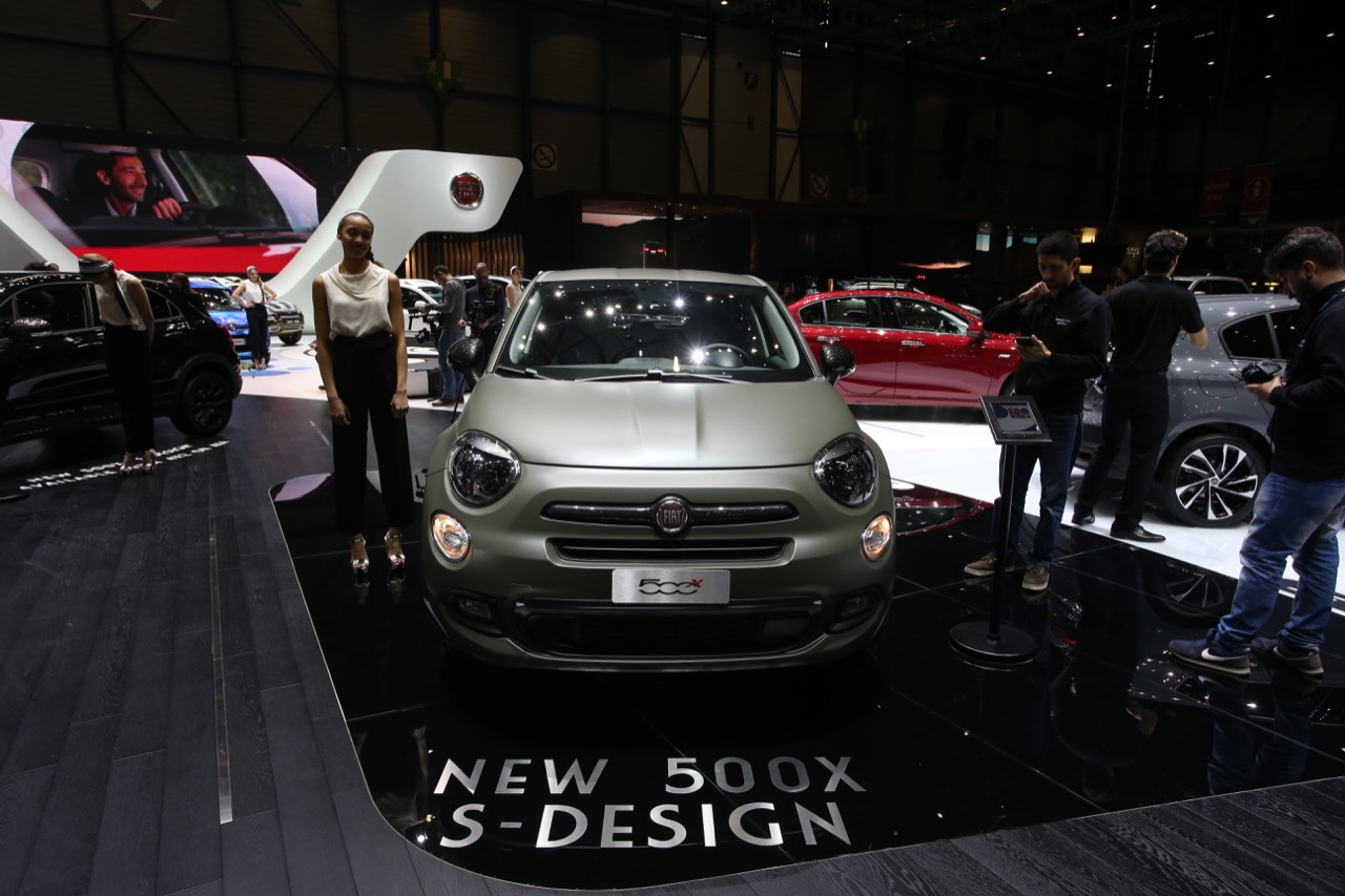 Fiat 500x S Design Foto Live - Salone di Ginevra 2017