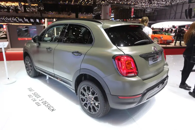 Fiat 500X S-Design (foto live) - Salone di Ginevra 2018 - 2