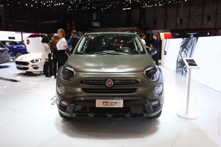 Fiat 500X S-Design (foto live) - Salone di Ginevra 2018 - 7