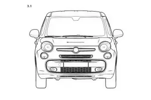 Fiat 500XL bozzetti industriali  - 1